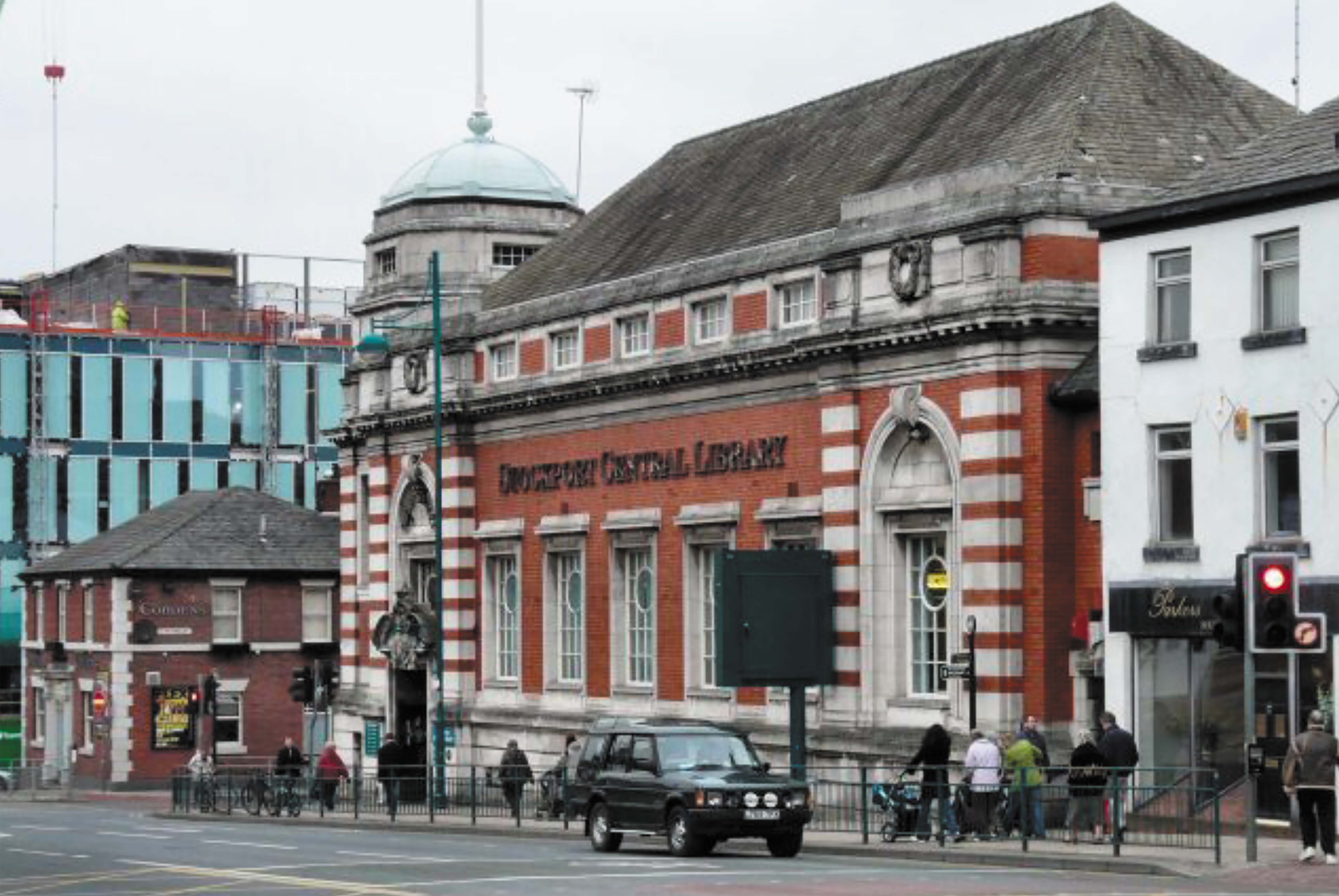 External image of Central Library building