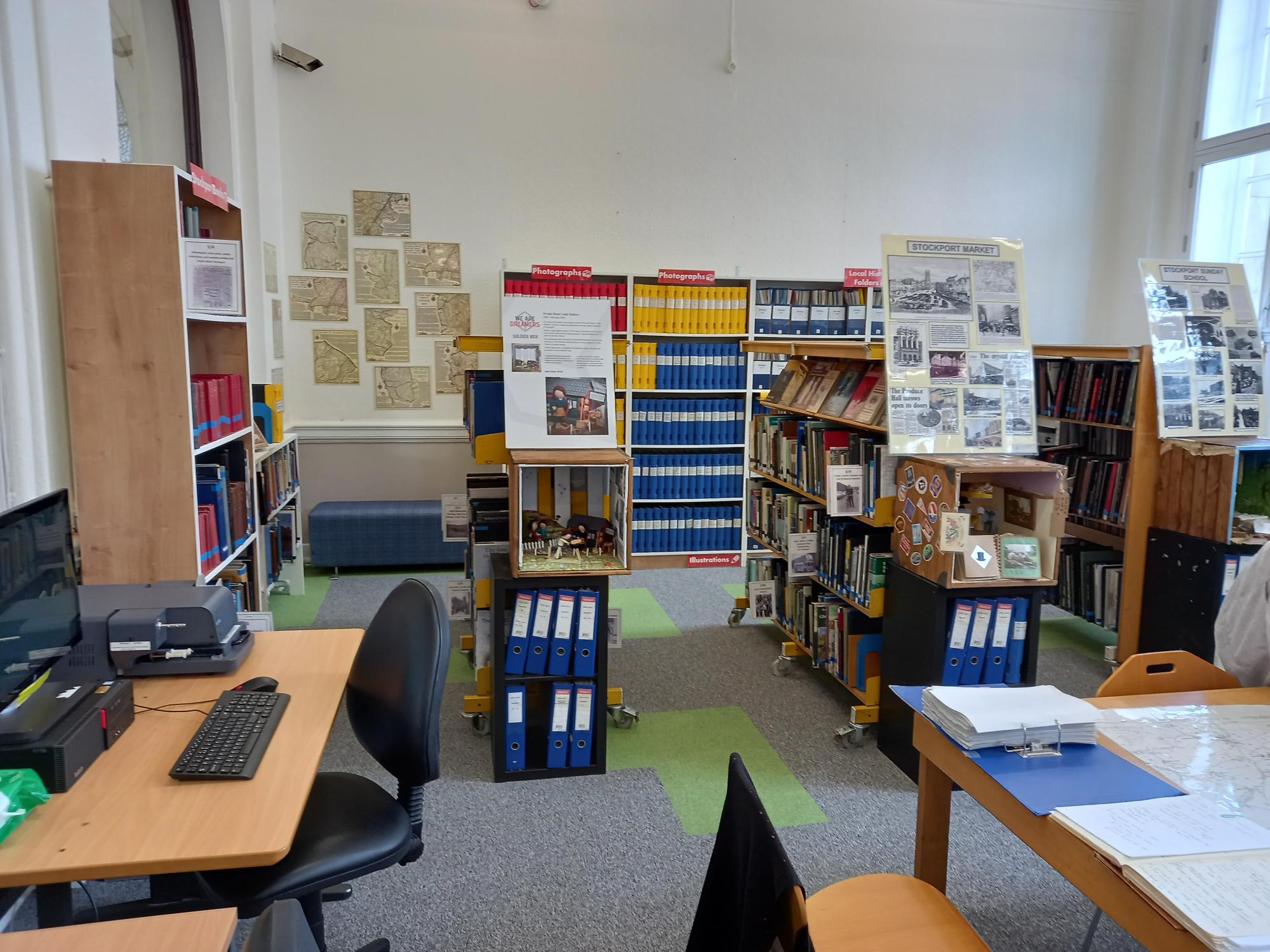 Internal image of Central Library building